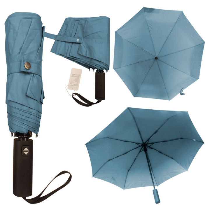 High Quality Fully Open Close Automatic Folding Umbrella for Rain and Sun Protection