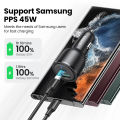 UGREEN 63W Car Charger PD QC 3.0 PPS 45W USB Type C Fast Charging for iPhone 16 15 Samsung S25 S24 Xiaomi Mobile Phone Charger. 