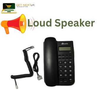 PTCL for Office, Home, Restaurants Wall Mountable Telephone Set with Caller ID CLI open loud speaker Direct Plug & Play Phone High Quality Landline Handset with free line wire