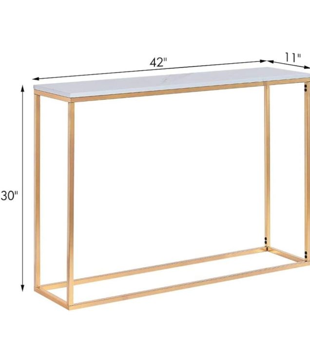 Saas%20Flow%20--%20Console%20Table%20Console%20Table%20for%20Entryway%20Metal%20Golden%20Frame%20Modern%20Table%20Sturdy%20Sofa%20Side%20Table%20Console%20Hallway%20Foyer%20Table,%20customization%20-%20Image%203