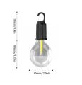ZT Camping LED Light – Tungsten Wire Rechargeable Bulb for Outdoor, Night Stalls, Household & Market Use. 