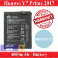 Huawei Y7 Prime 2017 Battery HB406689ECW Replacement Premium Quality 4000mAh Battery For Huawei Y7 Prime 2017. 