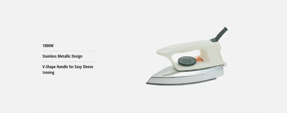 Panasonic NI-313 Dry Irons description image