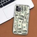 Banknote Dollar Cash Money Phone Case For Apple iPhone 11 12 13 15 Ultra 14 Pro 7 XR X XS Max 6S 8 Plus + Mini SE Print Soft. 