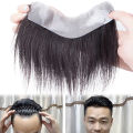 Hair Toupee for Men Bangs Hair Wig Piece Trimmable Adhesive Hairpiece Natural Hairline Replacement System for Women. 