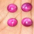 Original elegant real pink rubi star Gems stone 100% Original. 