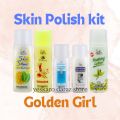 Set of 5 Skin Polish Kit - Golden Girll (Soft Touchh). 