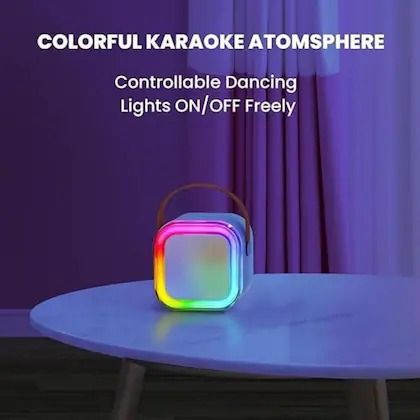 K12%20High%20Quality%20Audio%20Karaoke%20Speakers%20Portable%20Mini%20Party%20Speakers%20Karaoke%20with%20Dual%20Wireless%20Mic%20AUX%20TF%20USB%20Port%20-%20K12%20Colorful%20Wireless%20Karaoke%20Mini%20Bluetooth%20Speaker%20with%20One%20Wireless%20Microphone%20-%20Mini%20Karaoke%20Speaker%20with%20Wireless%20Microphone%20-%20Image%204