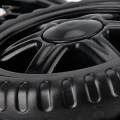2x Flat Tire Cart Accessories Hole Shaft 0.8cm Wheelbarrow Tire. 