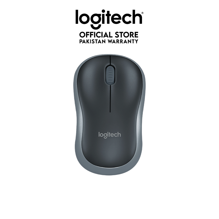 Logitech M185 Wireless Mouse (Swift Grey)