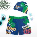 Quick Dry Children's Swim Trunks Boys 2024 New Cross-border Medium and Big Kids Shark Cartoon Swimming Trunks Factory Direct Sales. 