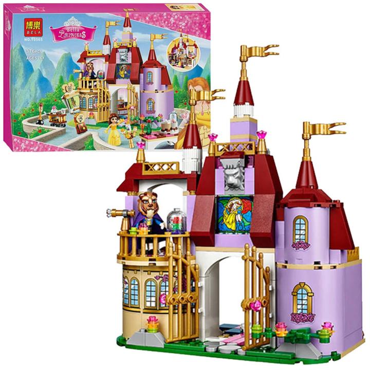 Disney Princess Sleeping beauty castle Building Blocks For kids Bela