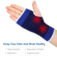 Elastic Wrist and Hand Grip Support Belt Thumb Hand Support Wrist Strap Glove Brace Sleeves for Sports, Pain Relief Grip. 