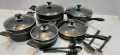 Prestige Non Stick Cookware 16 Pieces Set Made in England. 