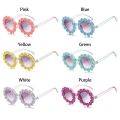 【hot】 2022 Children Flower Sunglasses Daisy Shades Kids Sun Glasses Girls Baby Creative Eyeglasses UV400 Outdoor Protection Eyewear. 