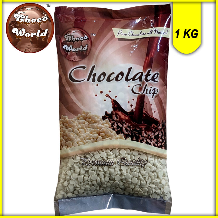 White Chocolate Chips 1 KG | Chocoworld.com.pk