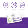 Olim Naturals - Skin Renewing Night Cream | Niacinamide, Peptide Complex, and Hyaluronic Acid Moisturizer for Face. 