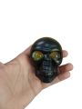 Khopari LED Light Skull Projector Spotlight Driving Fog Light Dual Color For Motorbike Car Jeep - 3 Wires. 