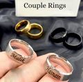 CUSTOMIZED NAME SILVER RING   (PERFECT GIFT TO SEND YOUR WIFE , HUSBAND , FIANCE OR ANY ONE). 