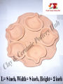 Clay Pot Diya Plate (Oil Lamp) - Home Decor - Festival| Clay Crockery Pots | Earthen Crockery Pots | Terracotta Crockery Pots. 