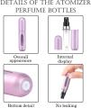Mini New Refillable Perfume Bottle And Atomizer For Travel, Perfume Atomizer, Spray Scent Pump - 1 PC - SHS. 