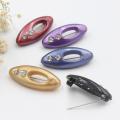 【HOT】 6Pcs/Lot Plastic Safety Brooch Pins For Women Muslim Hijab Pin Islamic Scarf Enamel Pin Buckle Accessories Headscarf Decoration. 