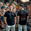 NAFEES - Anime Graphic T-Shirt - Oversized Fit - EREN YEAGER. 