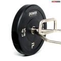 Olympic Hex Bar with Two-Handle Options for Squats, Deadlifts, Shrugs and Power Pulls, 58 Inch Bar with 9-Inch Sleeve, Silver. 