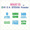 Oriza Stevia Sugar For Keto Extract Powder (Zero Calorie Natural Sweetener ) 200 Grams. 