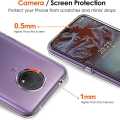 Nokia G10 / G20 Back Cover Crystal Transparent Soft Clear Silicon Ultra Thin Protective Case. 