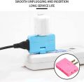 180 Degree Rotatable Wireless One Turn Three EU Extension Plug Converter Travel Home Mini Portable Outlet Adapter Socket. 