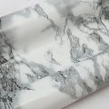 2 Rolls White Marble Contact Paper with Grey Marble Texture for Kitchen Cabinets/Drawers, Bedroom, Living Room and Decorations- Peel and Stick Wallpaper,  Self Adhesive Wall Paper-Large Size: 60cm x 200 cm. 