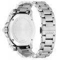 Gucci Dive Silver Stainless Steel Black Dial Quartz Watch for Gents - YA136208. 