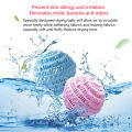 【FUN LIVE】 Rising Star Multifunction Reusable Large Washing Ball Fragrant Ceramic Particles Cleaning Magic Anti-Winding Clothes Cleaning Ball. 