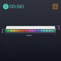 Programmable Rgb Lamp Rgb Music Rhythm Pickup Light Ambient Lamp Battery Operated Sound Control Desktop Light with Multiple Modes for Rgb Lamp. 