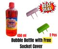 Bubble Liquid - Bubble Solution 250ml, 450ml, 950ml - Bubble - Bubble Gun Water for Refills - Bubble Gun Liquid By AURA MART. 