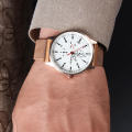 Kebino Men’s Rose Gold Quartz Wrist Watch. 