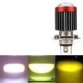 NF MART - HJG Bike Led Headlight BA20d h4 Bulb Headlight Lamp Dual Color for Motorcycle Universal. 