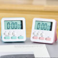 Digital Reminder Easy to Read Student Self-discipline Count Up Countdown Study Timer. 