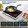 VOAAS Electric Stove 2200watts Model VS-6059C Infrared Cooker Hot Plate Induction Cooker Touch Panel Effective and Constant Temperature Control Smart Cooking Safe and Energy Saving Easy to Clean Healthy Environment Friendly (BLACK). 