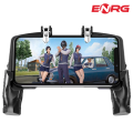 Mobile Game Controller Trigger Fire Buttons L1R1 Shooter Joystick 4.7- 6.5 inch Android Phone For PUBG/Call of Duty/Fortnite - Black. 
