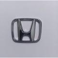 Honda Logo - Silver Chrome Monogram Badge Emblem Full Tape. 
