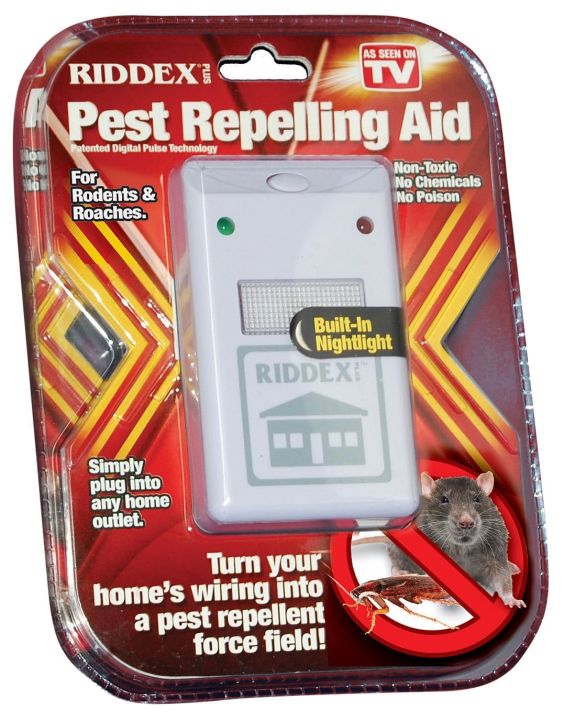 Effectively Work In Home & Office Pest Repellent Riddex Pro - White