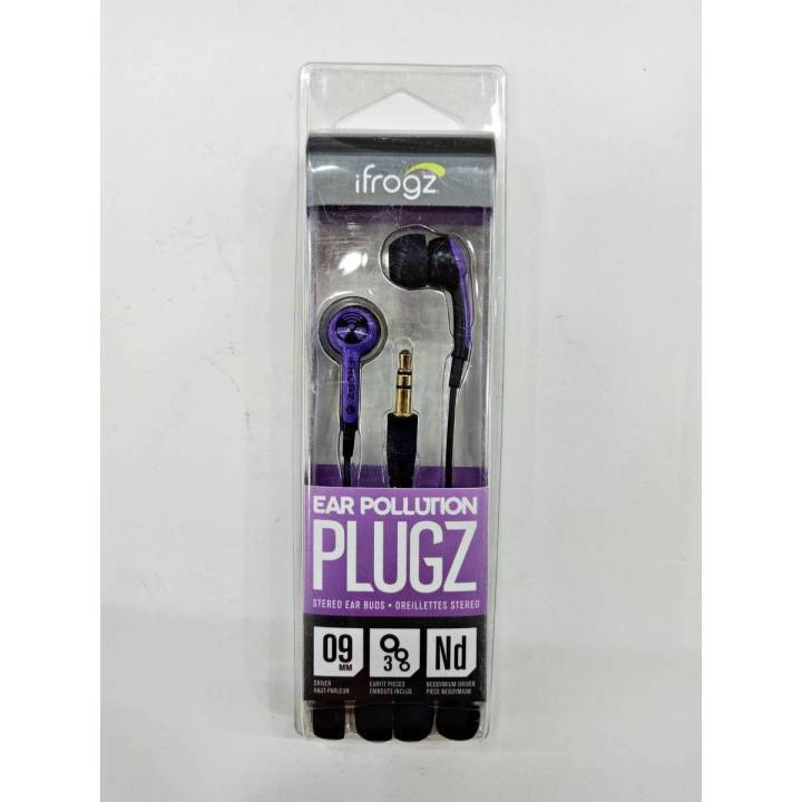 iForgaz - handsfree - EarPollution - Plugs - Earbuds - iFrogz EarPollution Plugz Earbuds - Original Handsfree - High Quality - iForgaz Handsfree - handsfree for android,apple,iphone, pc, laptop
