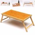 Wood Laptop Table Bed Table Study Table Foldable Multi Functional. 
