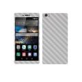 Huawei P8 Max White Carbon Fiber Texture Mobile Skin. 
