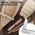 Sliding T-Bevel Gauge Protractor 4 Inch Mini Bevels Angle Adjustable Carpenter Bevels Finder for Woodworking. 