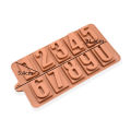 Big Numbers Silicone Chocolate Mold 123. 