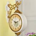Double sided clock. 