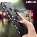 Vantime for Vivo Y11 Hard Shockproof Stand Holder Cover. 